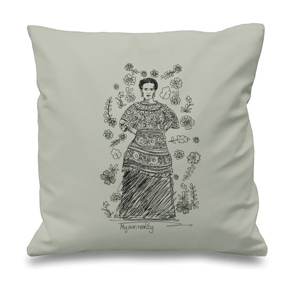 Frida Kahlo Cushion Skwiggles