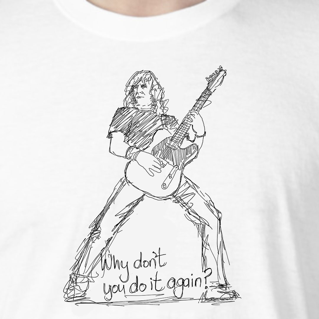 Rick Parfitt T Shirt Status Quo Hard Rock Cafe Music Fans Gift Kids Children Top 