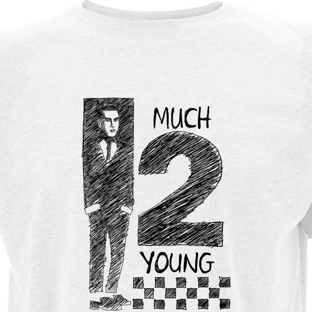 Terry Hall - The Specials - Unisex - Baseball - Medium - Black /White Long Sleeved T Shirt - Small Sizing - Image 2