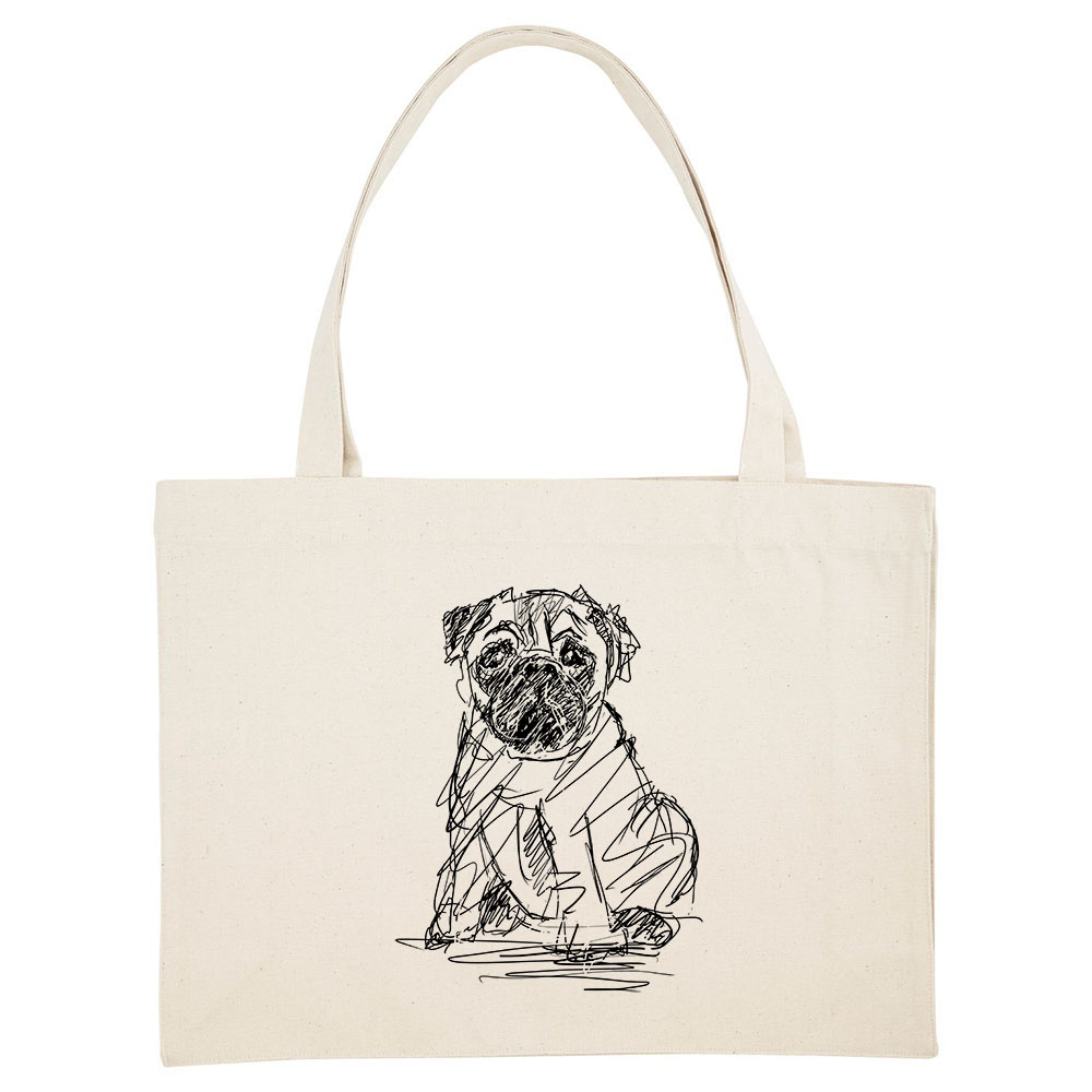 Pug Dog – Tote Bag – Skwiggles