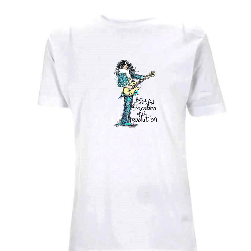 Marc Bolan - Children Of The Revolution - Colour - Male - Tee - 4XLarge - White