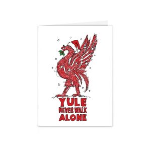 Yule Never Walk Alone - Liverpool FC - Card
