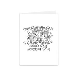 Spam - Monty Python - Card