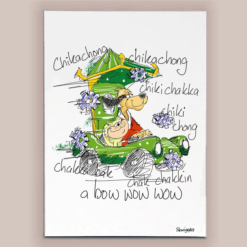 Hong Kong Phooeymobile - Canvas